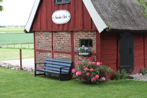 Zahrada ubytování B&B Hannåsa Gård