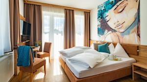 Voodi või voodid majutusasutuse Hotel Stiegler Bed & Breakfast toas