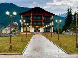 Vista general de una montaña o vista desde el hotel