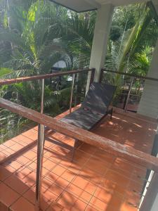 A balcony or terrace at Haven on Hamilton Island -private apartment with views & buggy Fully Renovated in 2023
