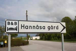 Certifikát, hodnocení, plakát nebo jiný dokument vystavený v ubytování B&B Hannåsa Gård