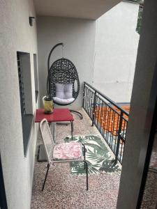 Balcó o terrassa a Mikulov Inn - hotel Zeme