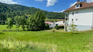 a house in the middle of a green field at Le Gîte d'Orion in La Bresse