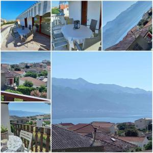 a collage of pictures of houses and the ocean at Petra in Ražanac