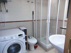 Koupelna v ubytování Ibón de Piniecho