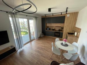 Η κουζίνα ή μικρή κουζίνα στο La Masuria Apartment