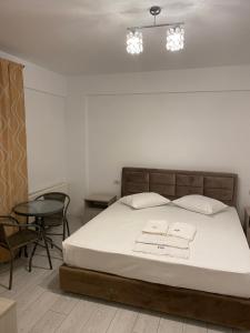 Postel nebo postele na pokoji v ubytování Luxury by SARAY