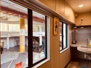 a view from a window of a building at Stylish, Modern Room with City View, Oasis in Melaka +24 photos