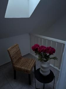 Posezení v ubytování Appartementshaus Vlora 2 App 7