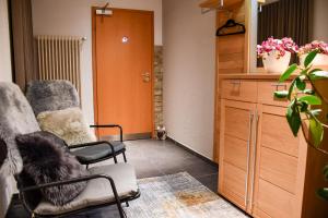 Posezení v ubytování Ferienwohnung Dina
