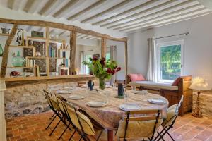 Χώρος καθιστικού στο La maison du fermier - Chaumière normande d'exception avec jardin - Saint Wandrille +33 φωτογραφίες