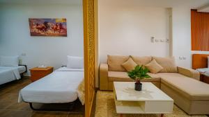 Express City Hotel - Duqm客房内的一张或多张床位