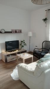 Μια τηλεόραση ή/και κέντρο ψυχαγωγίας στο Apartmán v Podhradí Boskovice