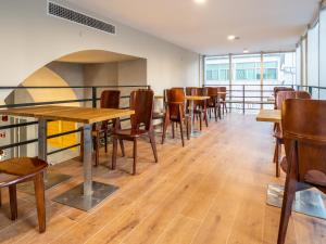 Posezení v ubytování Qingcheng Youth Hostel