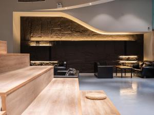 Posezení v ubytování Qingcheng Youth Hostel