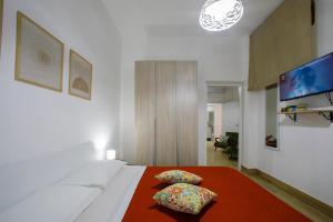 TV a/nebo společenská místnost v ubytování Casa Vacanza Terra Mia