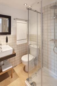 Koupelna v ubytování Hotel Dosterras