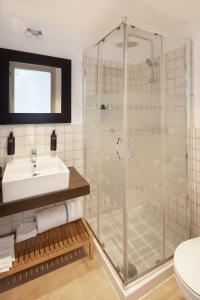 Koupelna v ubytování Hotel Dosterras
