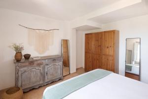Postel nebo postele na pokoji v ubytování Hotel Dosterras