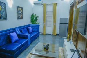 Χώρος καθιστικού στο The Clifford Apartment Owerri