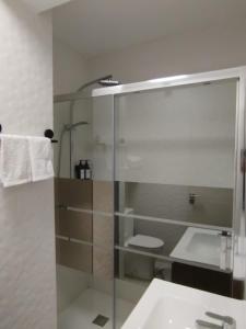 Et badeværelse på Piso vacacional Coruña