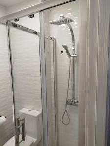 Et badeværelse på Piso vacacional Coruña