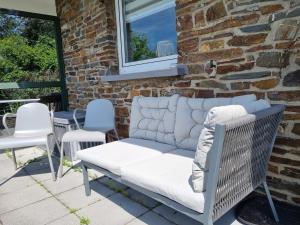 Posezení v ubytování Manderscheid Ferienwohnung mit Weitblick