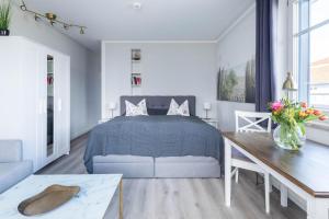 Posezení v ubytování Ferienwohnung "Ostseeblick"