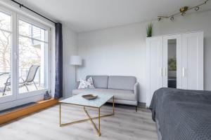Posezení v ubytování Ferienwohnung "Ostseeblick" + 14 fotografií