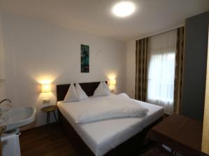 Posteľ alebo postele v izbe v ubytovaní holiday home Bergheim, Fügen