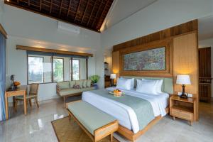 Voodi või voodid majutusasutuse Jati Ubud toas +90 fotot