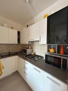 Η κουζίνα ή μικρή κουζίνα στο City 43