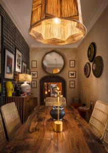 Posezení v ubytování Riad Dar Vevé - Design, style & relax in Dar el Bacha
