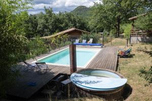 Πισίνα στο ή κοντά στο Chalet Vert - Piscine Partagée