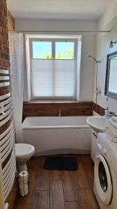 Ένα μπάνιο στο Apartament VINCENT