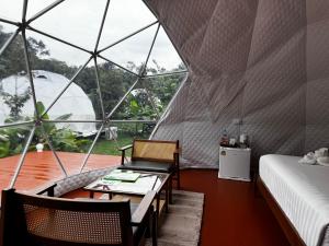 Cosy Garden Khao Sok客房内的一张或多张床位