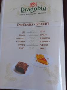 Certifikát, hodnocení, plakát nebo jiný dokument vystavený v ubytování Dragobia House & Table