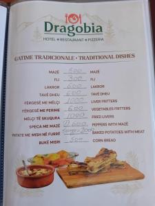Certifikát, hodnocení, plakát nebo jiný dokument vystavený v ubytování Dragobia House & Table