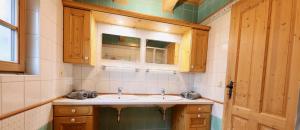 Una cocina o zona de cocina en Schermerhütten