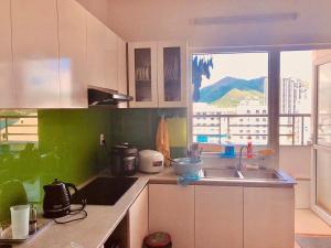 Køkken eller tekøkken på ThanhTam homestay