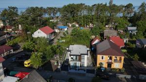an overhead view of a small town with houses at Premium apartment in Ureki