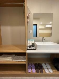 屋顶民宿 욕실