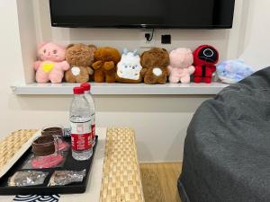屋顶民宿 TV 또는 엔터테인먼트 센터