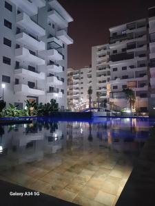 Πισίνα στο ή κοντά στο Très beau studio Océan Park +24 φωτογραφίες