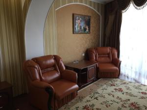 Posezení v ubytování Hotel Oktan