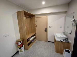屋顶民宿 주방 또는 간이 주방
