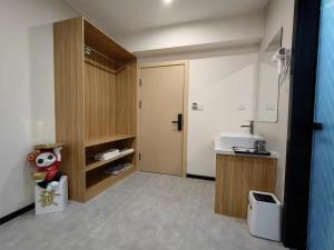 屋顶民宿 주방 또는 간이 주방