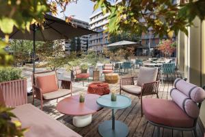 Zona de estar de Renaissance Zurich Tower Hotel