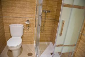 Koupelna v ubytování Hotel Escudero