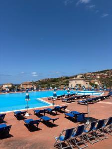 Πισίνα στο ή κοντά στο Casa Mare Cala Rossa